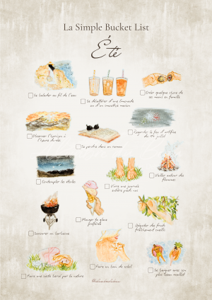 Bucket-List Eté